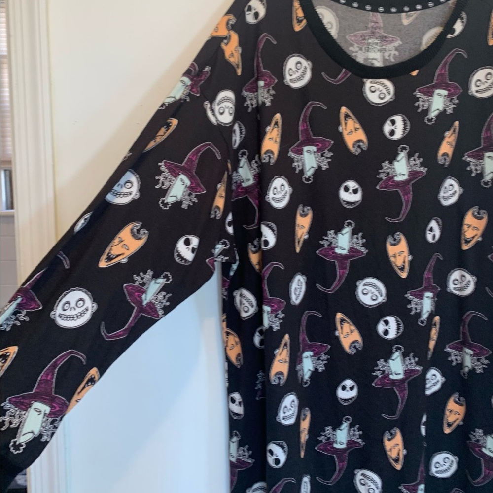 Disney Nightmare Before Christmas Night Shirt Nightie 3X Cozy - Picture 3 of 8